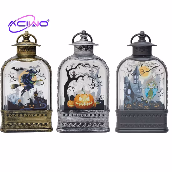 Halloween Ghost Festival Flashing Sound Lantern
