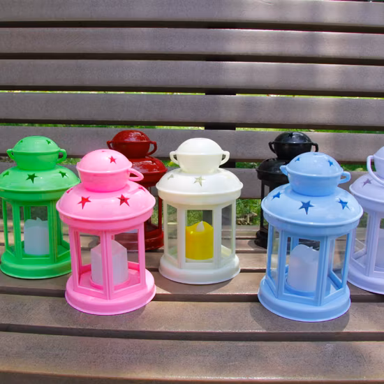 Home Decorative Indoor Lights Christmas Hurricane Lantern